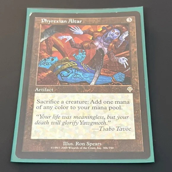 are foil mtg cards worth more Phyrexian Altar – Proxy R Us main image 1